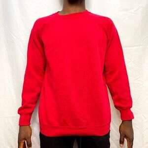 vintage Hanes Sport blank red crewneck XL
